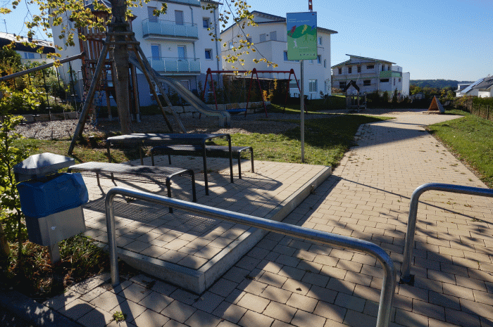 Spielplatz in der Ortsmitte